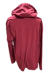 nike hooded long sleeve Shirt Mens Large Washington Football Red NFL On Field