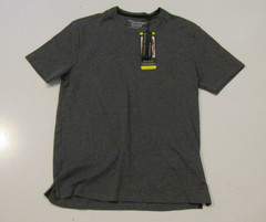 BANANA REPUBLIC S/S Gray Luxe Touch Performance Tee Shirt Size Large NWT Mens