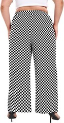 Women’s Plus Size Wide Leg Pants Palazzo High Waisted Pants for Women Plus Si…
