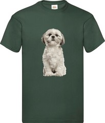 Shih Tzu Dog Pet Family Novelty T Shirt Various Colours And Sizes