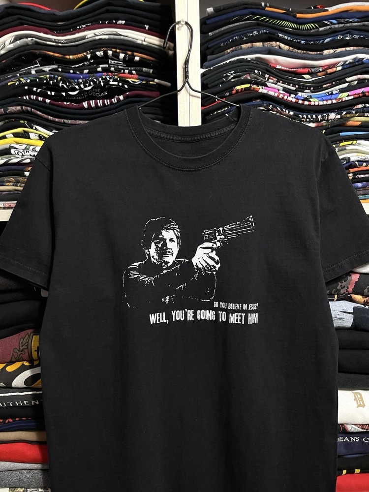Vintage 00s Charles Bronson Death Wish Movie Promo Band T-Shirt Sz M