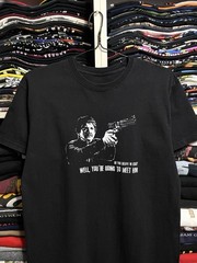Vintage 00s Charles Bronson Death Wish Movie Promo Band T-Shirt Sz M