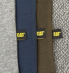 Caterpillar Relaxed Fit Short Sleeve T-Shirt Blue, Gray or Brown NWT