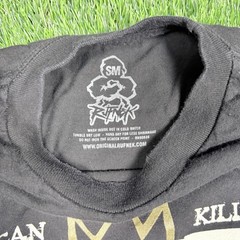 Rufnek MLK Graphic Tee Black Crown Print Mens Small