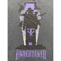 WWE Slam Crate Undertaker T-Shirt Mens Large Gray Loot Crate Wrestling Graphic L