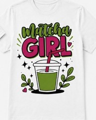 Matcha Girl Funny cute Green Tea T shirt