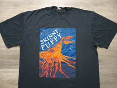 Skinny Puppy Final Tour T Shirt 2023 sz XXL Industrial band NIN goth metal rock