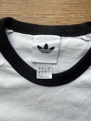 Adidas Black And White Adicolor Classics Men’s L 3-Stripes Tee Shirt Set of Two