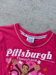 Pocket Pals You Always Have A Friend Pittsburgh Pennsylvania Monkey Graphic T-Sh