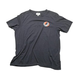 Pact Shirt Mens XL Gray Grateful Dead Steal Your Face Tee Organic Cotton Top