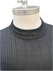 Joey Richi Black Short Sleeve Casual Crew Neck Textured Shirt 2XL Silk Blend