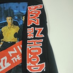 Boyz In The Hood T-Shirt Long Sleeve Black Small Front Graphic /Sleeve Spellout