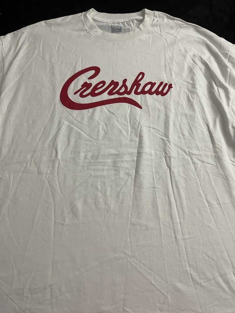 the marathon clothing Crenshaw T Shirt White 4xl New Without Tags