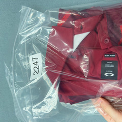 Oakley Men’s 2XL (XXL) Red Graphic/Abstract Golf Polo Short Sleeve Performance
