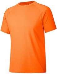 Mens UPF 50+ Short Sleeve Shirts Quick Dry Performance Hiking Rashguard Tee Tops