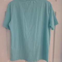 ​Eternity BC/AD El Patron Bear T-Shirt Medium Aqua Blue Embroidered Escobar…