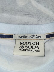 Scotch & Soda Mens Medium Nantucket Breeze Costal Beach Seashells SS Tshirt