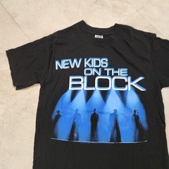 VTG Y2K 2000s New Kids On The Block NKOTB US Tour 2009 S Small Band Tee T Shirt