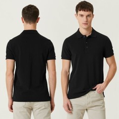 3 / 4 Pack Men’s Plain T-Shirt Short Sleeve Pique Polo Tee Top Multi Set M-2XL