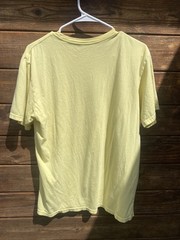 Vtg Style Dr. Gonzo Ralph Steadman Fear & Loathing In Las Vegas Shirt Yellow L