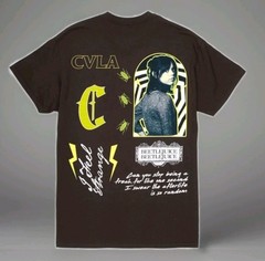 CVLA x Beetlejuice Astrid Mens Tee Dark Brown Size XL New With Tags