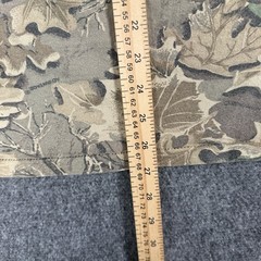 Vintage Ace Sportswear Advantage Camo Shirt Mens L Mock Neck Pocket Made In USA