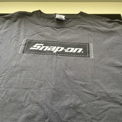 Fruit of The Loom Snap-On Tools Logo Shirt Size Large Gray Short Sleeve Men’s