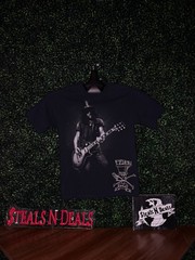 Slash 2000s Band Black and Grey T-Shirt