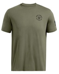 Under Armour 1386724 UA 3XL Tactical Division Skull Snake Cotton OD Green Tee