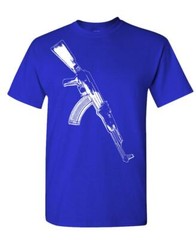 AK-47 – auto assault rifle gun rights – Cotton Unisex T-Shirt