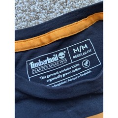Timberland Square Stack Logo Crew Neck T-Shirt – Mens Medium