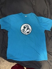 SUPREME MOLOTOV T-SHIRT BLUE XL