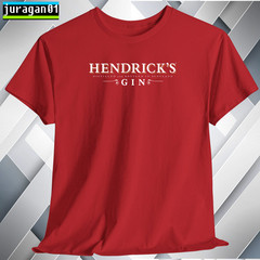 Hendrick’s Gin Cocktails Log T-Shirt Black Navy White Grey Red Orange Size S-5XL