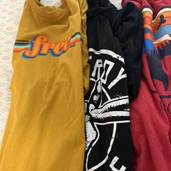Lot Of 6 Tshirts M – xl boho hippie nature black teal gray yellow Scripture Band