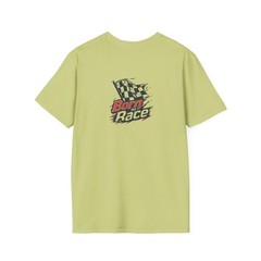 Born to Race Checkered Flag T-Shirt | Racing Graphic on Back Tee