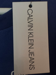 Calvin Klein Jeans T-Shirt New York Skyline Empire State Medium Brand New W Tags