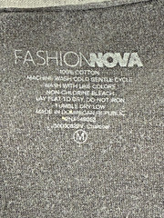 Size M – Fashion Nova Imagination Reality Is Our Creation Graphic T-Shirt Black