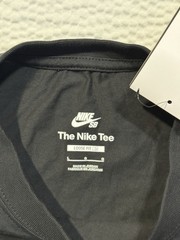 Nike SB T-Shirt Mens Size Large Black Tee Loose Fit Sports Guy NWT Retail $45