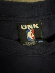 Vintage Y2K UNK NBA Team Logos Basketball Print Navy Blue T-Shirt Men’s XL