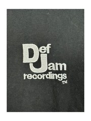 Vintage 90s DEF JAM RECORDINGS hip hop record label shirt size Medium NYC