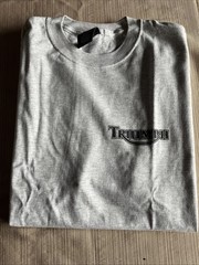 Super weight Triumph Motorcycles Logo T-Shirt Men’s XL Gray 100% Cotton NWOT