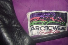 Vintage Arctic Cat Men’s OEM XL Leather jacket shelf#HS9