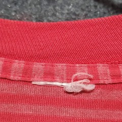 Vintage Wisconsin Shirt Mens 2XL Red Striped 90s Fishing School Hopeus Catchsome