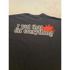 Franks RedHot Original Cayenne Pepper Sauce Black Graphic T-Shirt Men’s Large