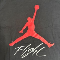 Nike Air Jordan Men’s Black T-Shirt Sz Large Red Jumpman Logo NEW AO0664-010