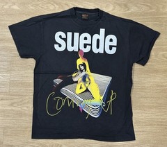 SUEDE vintage 1996 COMING UP TOUR t shirt MATTRESS