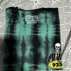 OPEN 925 Men’s Tie-Dye Not Guilty Crew Neck Short Sleeve T-Shirt Size M