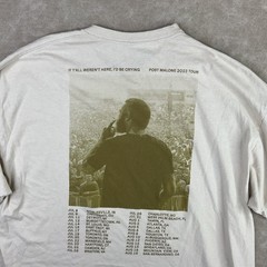 Post Malone T-Shirt Sz 2XL Austin 2023 Tour If Y’all Weren’t Here I’d Be Crying