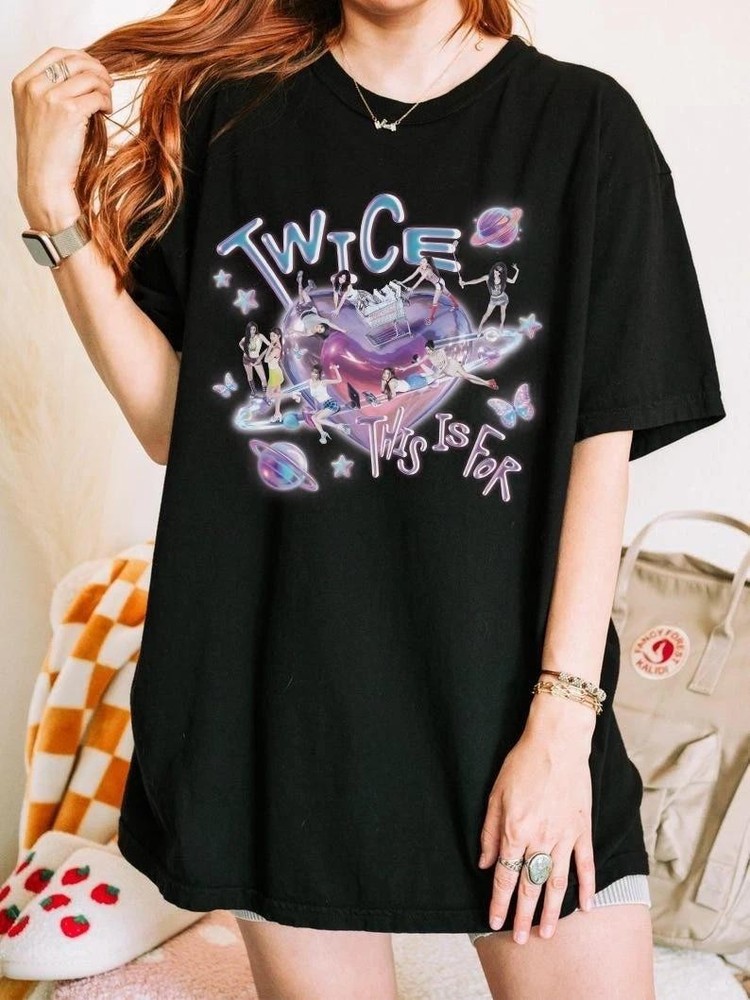 Twice This Is For Tshirt, Four Twice Shirt, Twice World Tour 2025 Reprint Shirt