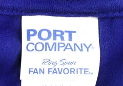 Port & Company Men’s T-Shirt Short Sleeve Crew Neck Color Blue